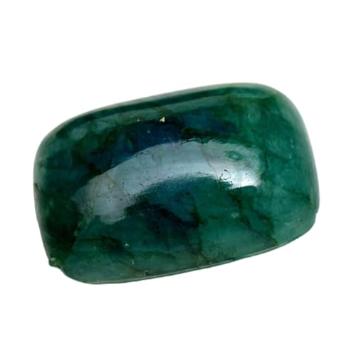 Émeraude naturelle cabochon de 22,88 mm pour création haute joaillerie