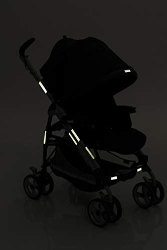 Adesivo Refletor para Carrinhos, Kababy, Cinza