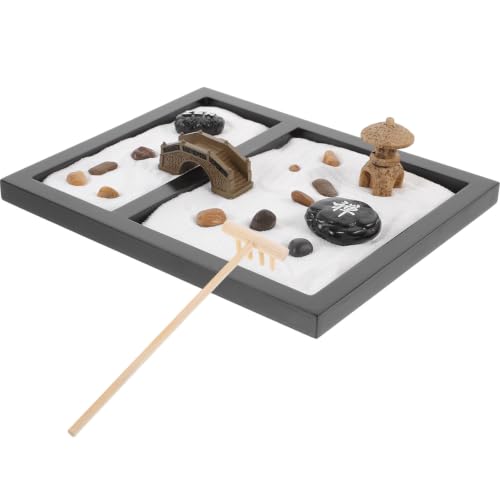 Mesa de arena Zen de diseño sofisticado para relajación hogareña 2