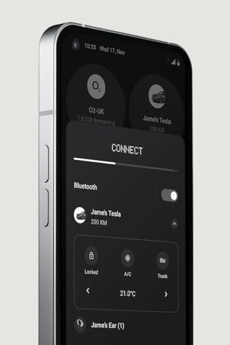 Image of Nothing Phone (1) 5G (Black, 12GB RAM, 256GB Storage) | 6.55 inch 120Hz OLED Display | 50MP+50MP | 16MP Front Camera | Qualcomm Snapdragon 778G+ Processor | Incredible Wireless Charging
