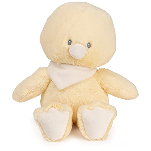 Image of GUND Baby Sustainable Duckling Plush, Stuffed Animal Made from 100% Recycled Materials, Spring Decor for Babies and Newborns, Yellow/Cream, 13”