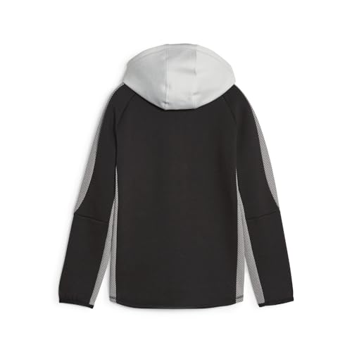 PUMA Kids Boys Evostripe Hoodie Casual Outerwear Casual - Grey2