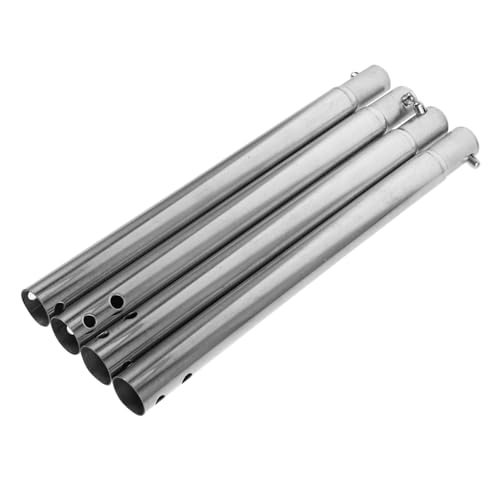 AKOOSY Lot De 4 Pieds De Poêle À Bois En Acier Inoxydable Pieds D'Extension De Réparation Pour Poêle À Bois En Acier Inoxydable Surélevé