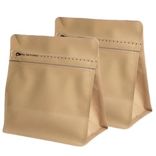 Bolsas de café con válvula que liberan gases sin dejar entrar oxígeno, pack de 50 Mylar mate azul 6