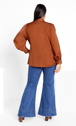 Image of City Chic Women's Plus Size Top - In Awe