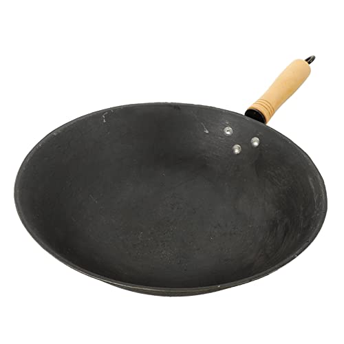 Wok estilo chino con mango ergonómico KICHOUSE miniatura 1