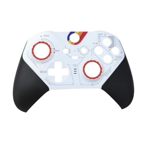 Hzxkqmil Carcasa de Repuesto Cáscara Frontal Placas de Cubierta Funda Accesorios para Xbox Elite Series 2 Controller (Edición Especial)