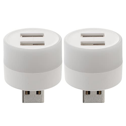 Soimiss USB-Lampe Dual-Port Zylinderlicht
