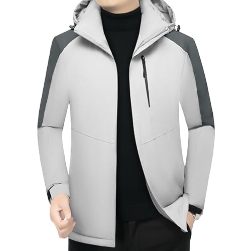 Veste d'hiver homme contre le froid glacial blouson épais anti-vent