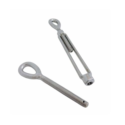 Marine Boat Drop Forged T316 Stainless Steel 5/16" x 4-1/2" Eye Eye Turnbuckle 800 Lbs WLL miniatura 7