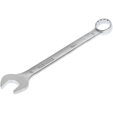 Clé Mixte BGS 30528 - 28mm - Acier Chrome-Vanadium - Forgée à Froid - Angle 15°