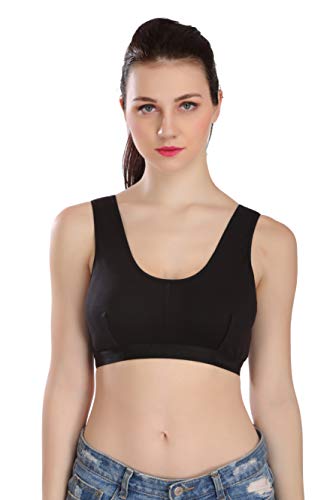 Image of splash Women's Cotton Non-Padded Wire Free Sports Bra