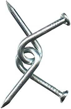 Miniatura 2 de MilesMagic Cerrar clásico Nail Puzzle Gimmick Magician's Nail Jail Hook Puzzle Magic Trick, Plata