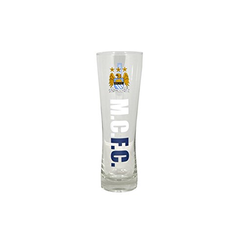 Image of Manchester City FC Word Peroni Pint Glass