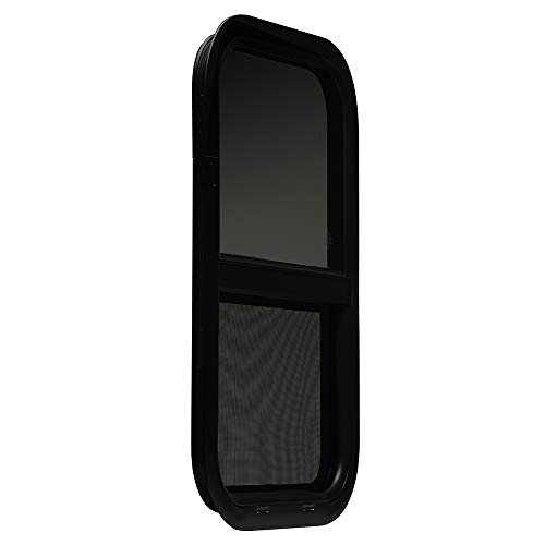 ToughGrade Vertical Sliding Black RV Window 15