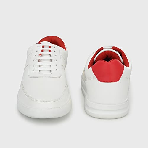 Image of Centrino Canvas Shoes for Men Sneakers | Casual Shoes for Man Stylish | Lightweight Lace-Up Design with Cushioned Insole | Breathable Comfortable Walking Shoes | Anti-Skid Sole | Mens Sneaker Shoes (3211)