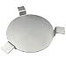 HOOMWELL Placa deflectora de calor de acero inoxidable se adapta a Gardenline Aldi y Lidl Mini Kamado de cerámica para ahumar barbacoa de huevo, para fumar a baja velocidad y cocinar indirecta