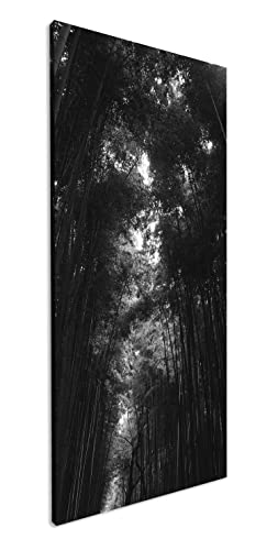 Forêt pleine de bambou impression numérique zen pour décoration salon moderne 120x60cm