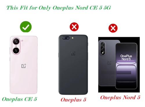 Image of COVERBLACK Flexible Rubber Case Back Cover Compatible for OnePlus Nord CE 5 5g - Transparent
