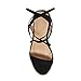 Coutgo Womens Lace Up Wedge Sandals Espadrille Slingback Ankle Cross Strap Platform Suede Open Toe Summer Dress Heeled Shoes 8.5