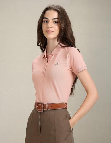 Image of U.S. Polo ASSN. Women's Cotton Slim Fit T-Shirt