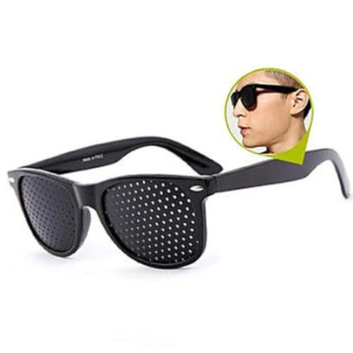 Image of 1pcs Pinhole Glasses Vision Care Anti-Myopia Eye Exercise Improver Glasses For Men, Women and Kids (New 2.O)