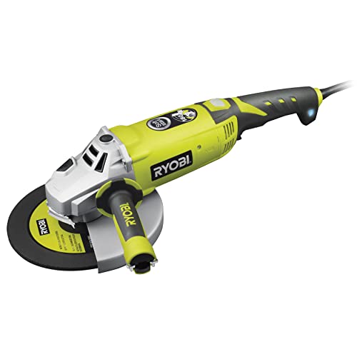 RYOBI - Amoladora Angular 18V ONE+ 220V, 2000W, Ø230mm - Velocida...