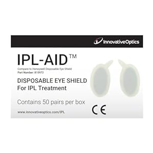 Innovative Optics IPL-AID: Disposable Eye Shield for Safe IPL Treatment. Protect Your Eyes with Precision and Comfort