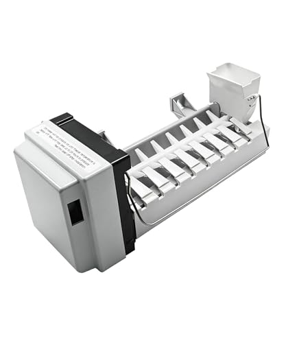 W10300024 Refrigerator Ice Maker OEM Replacement Part Compatible with Whirlpool Maytag Kenmore Refrigerator Replace WPW10300024 AP6019087 W10300024 4444453 PS11752391