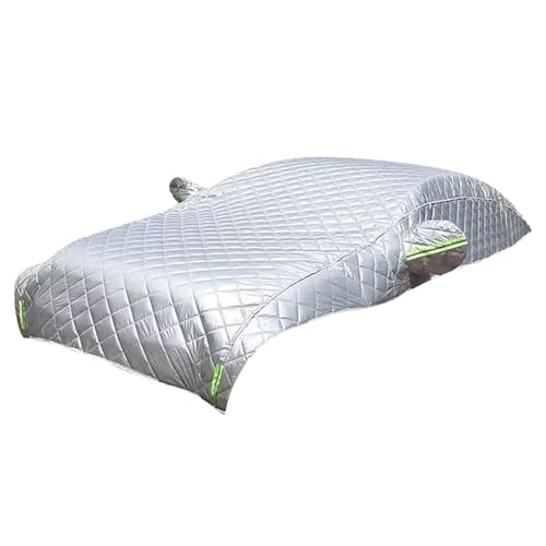 Autoabdeckung Halbgarage 514×248×248 cm – wasserdichte Autoplane mit Hagelschutz, UV-Schutz und Windschutz, verstellbar für Winter, Sommer, Schnee und Sonnenschutzabdeckung im Freien