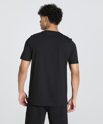 Image of Puma Men Cotton Solid Regular Fit Tees