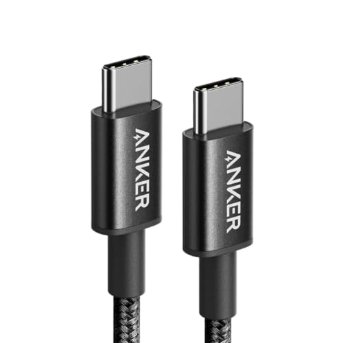 Image of Anker USB C to USB C Cable Fast Charging 3.0 cable (3ft /0.9m), High Durability Type C Braided Charging Cable Compatible with All Android Devices and More