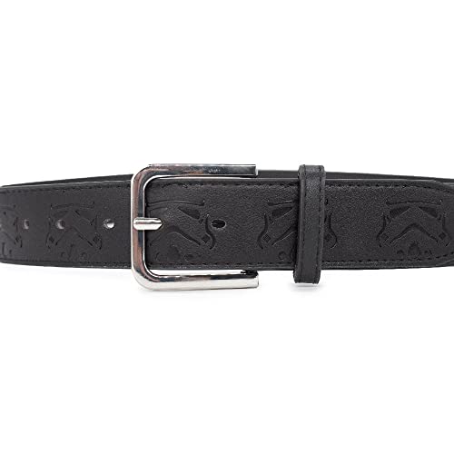 Buckle-Down unisex-adult Star Wars Belt, Vegan Leather Belt, Storm Trooper EmbossedBelt2