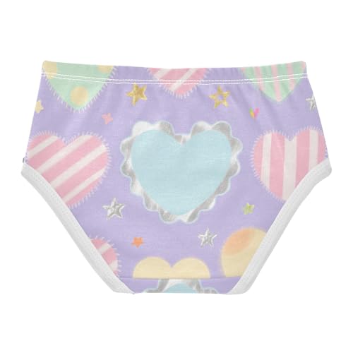 GuoChe Briefs Underwear Moisture Wicking Breathable Toddler Underwear for Baby Girls in Sizes 2T,3T, 4T, 5T, 6Y and 8Y2