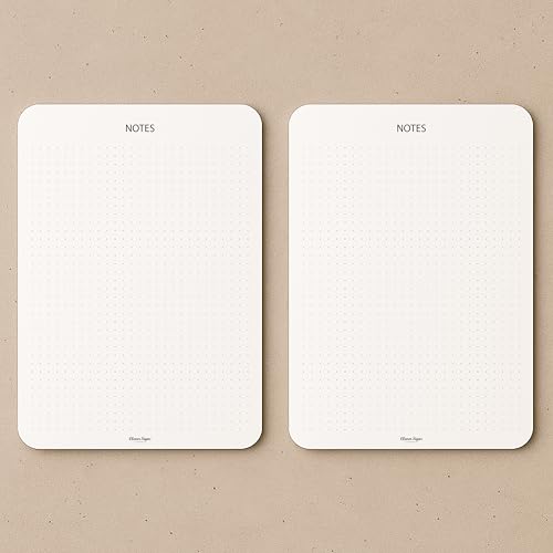 Bloc-notes A5 pour bureau et maison avec 50 feuilles de papier de qualité - 2