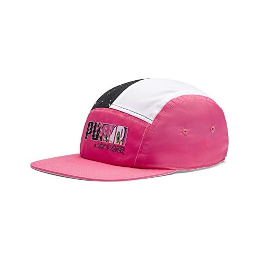 PUMA X Sega 5-Panel Cap Gorra, Niños, Bubblegum Black, Youth