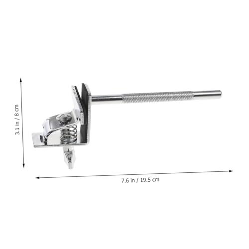 Abrazadera extensible para soporte de cowbell montado en batería, accesorio para percusión y aro de bombo miniatura 2