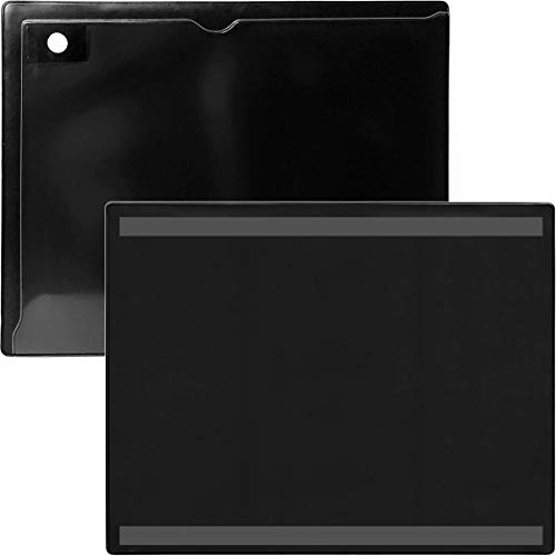 StoreSMART - Magnetic Closure Pocket - Magnetic-Back - 20-Pack - Black - 8.5