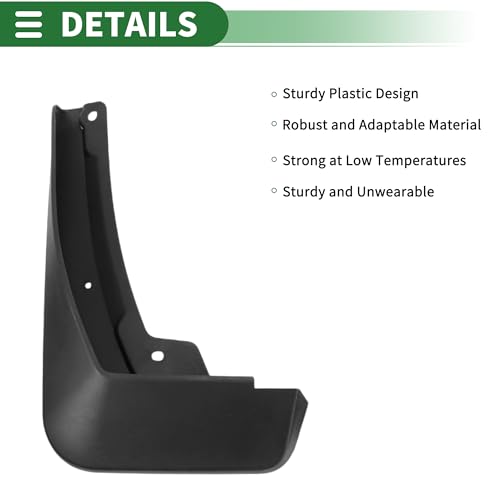 Image of Motoforti Mud Flaps Splash Guards Mud Guards for Chevrolet Trailblazer 2019-2021 W /Mount Accessories