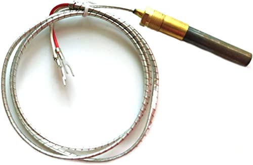 24" 750Mv Thermopile Replacement Part Number R1054,7533113,1950-001,071515,53374 For Heat Glo Heatilator,Fireplace Thermopile Replacement Fireplace,Stove Accessories #TOP2