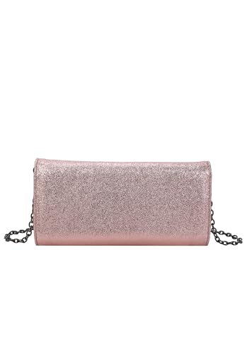 Buffalo Damen Secco Glitter Rose Clutch – Bild 4