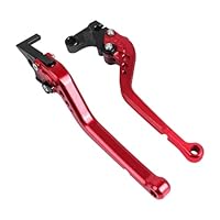 Motorfiets Verstelbare Rem Koppeling Hevels Voor YAM&AHA FZ6R 2009-2017 FZ6 Fazer 2004-2010 Voor 2011-2015 YAM&AHA FZ8 Rem Koppelingshendels Handvat Koppelingshendel (Size : Black Short