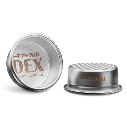 MHW-3BOMBER 58mm Espresso Filter Basket DEX 15g High Precision Basket Espresso Stainless Steel Coffee Filter FB5620-OS