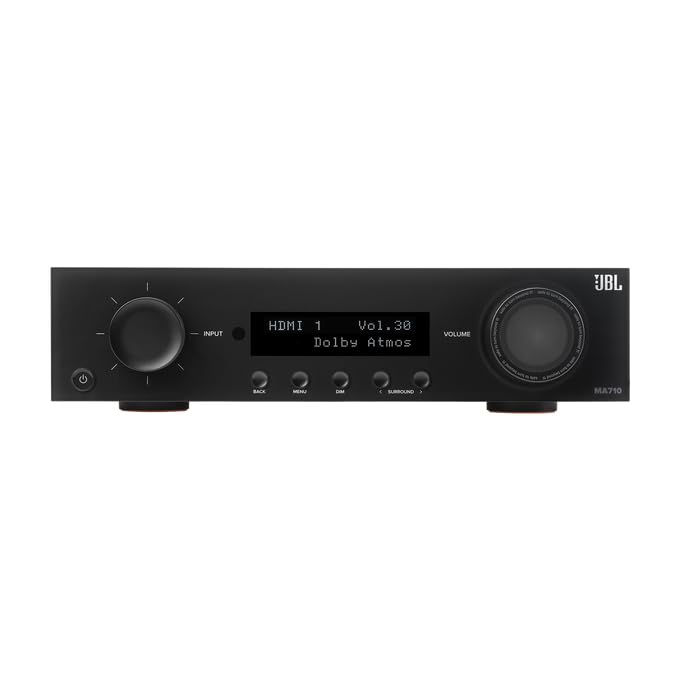 JBL MA710-7.2 Channel 8K AV Receiver (negro)