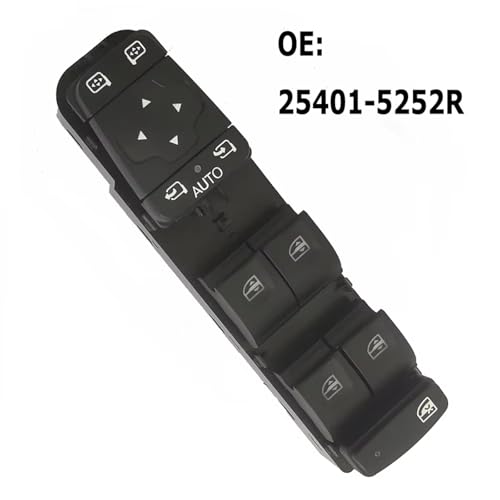Bouton Commande Vitre Bloquée Megane Remplacement Commutateur 254015252R