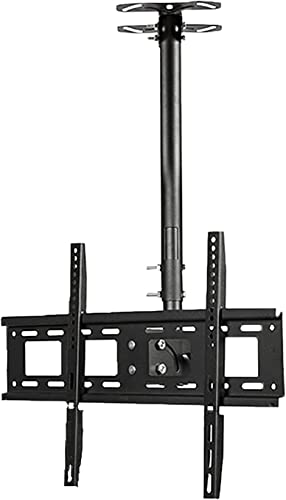 Support TV plafond pivotant pour éliminer les reflets sur écran 75"