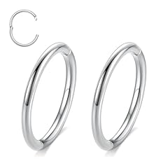 2Pcs-Silver-Half Opening