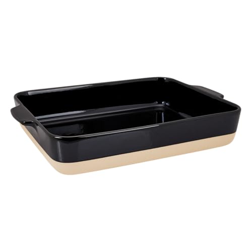 Plat à four céramique rectangulaire Lurch Terra Nova 32cm 2700ml noir - 2