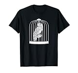 Parrot Jaula Aves - Guacamayo Periquito Loro Camiseta