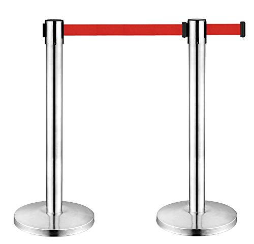 Dolphy Queue Manager with 2 Meter Belt - Set of 2